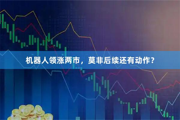 机器人领涨两市，莫非后续还有动作？
